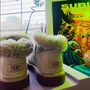 Platinum and Lavender Uggs